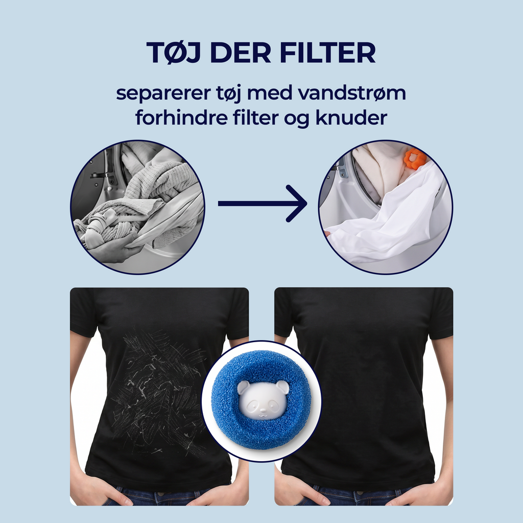 Genanvendelig hårfangerbold til kæledyr