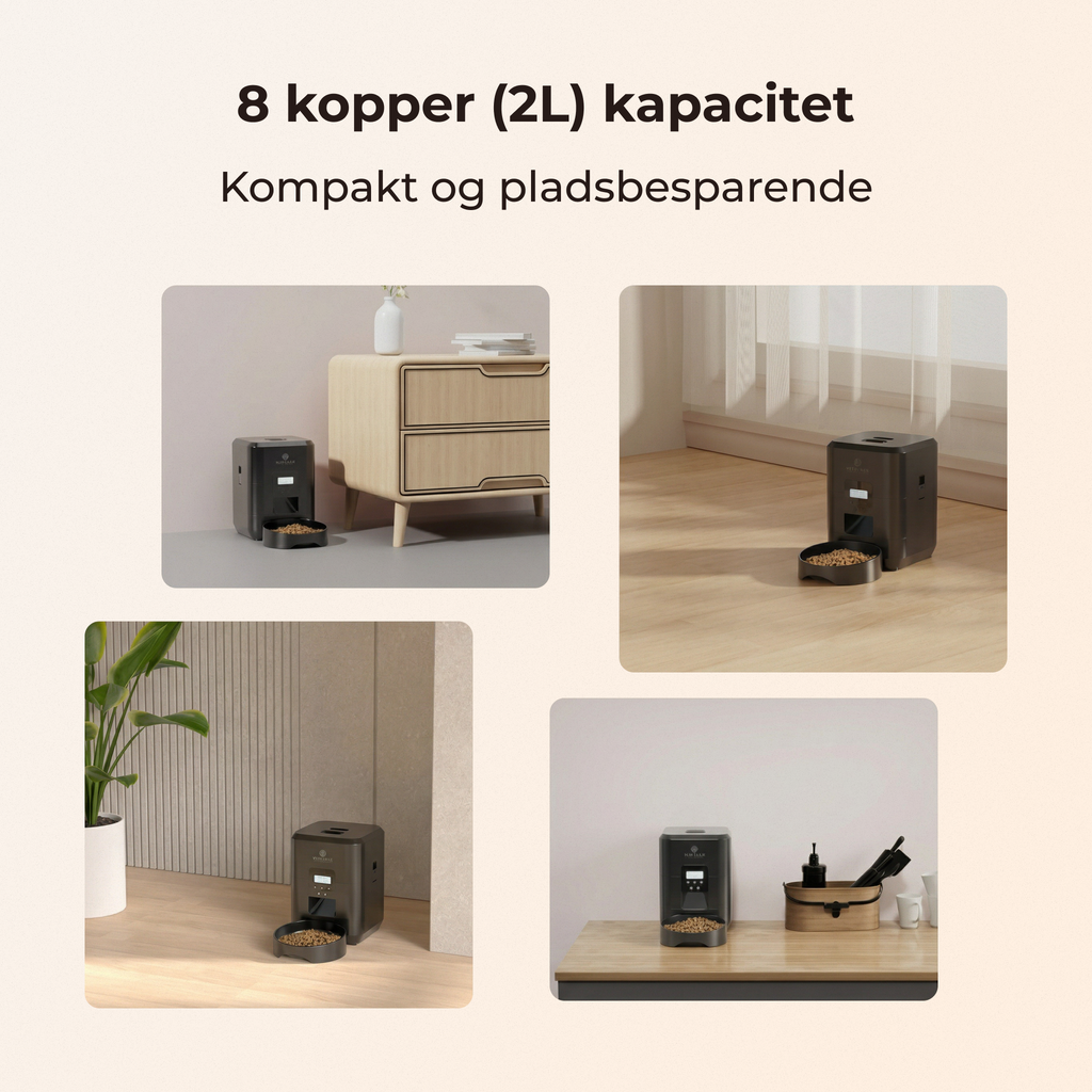 Automatisk foder til Kæledyr