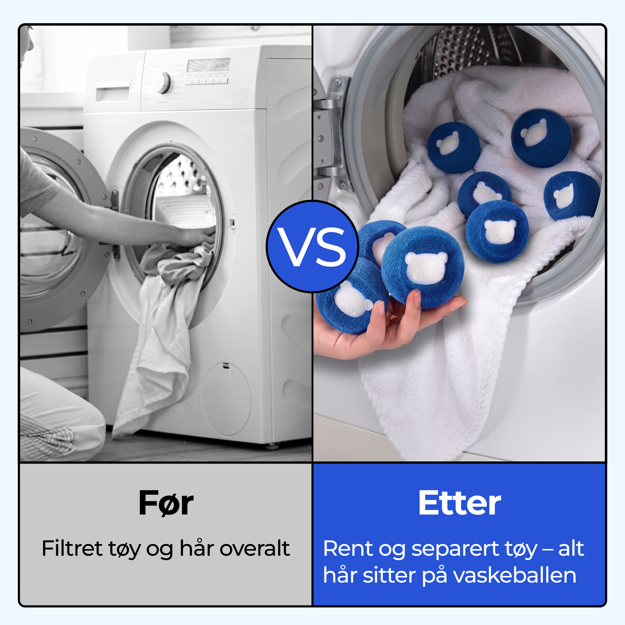 Gjenbrukbar hårfangerball til kjæledyr
