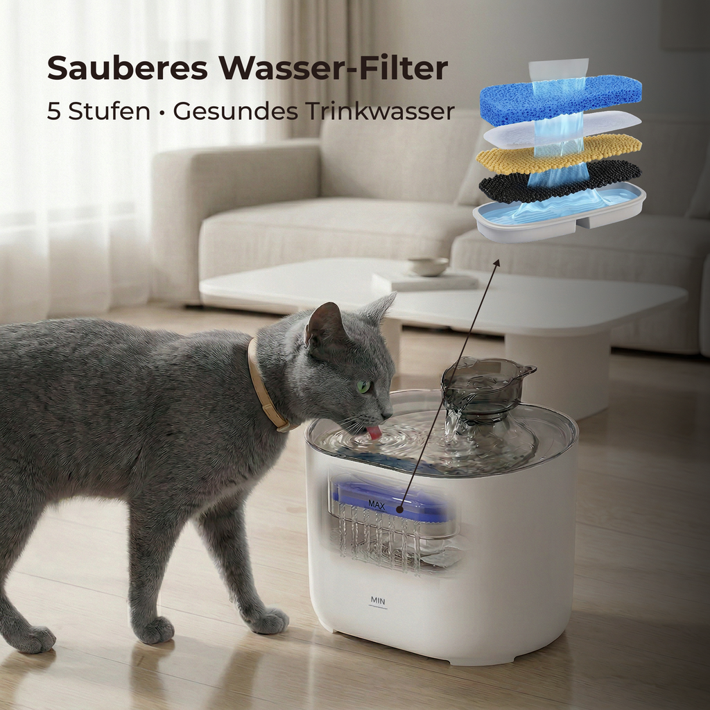 Trinkbrunnen für Haustiere (GER)