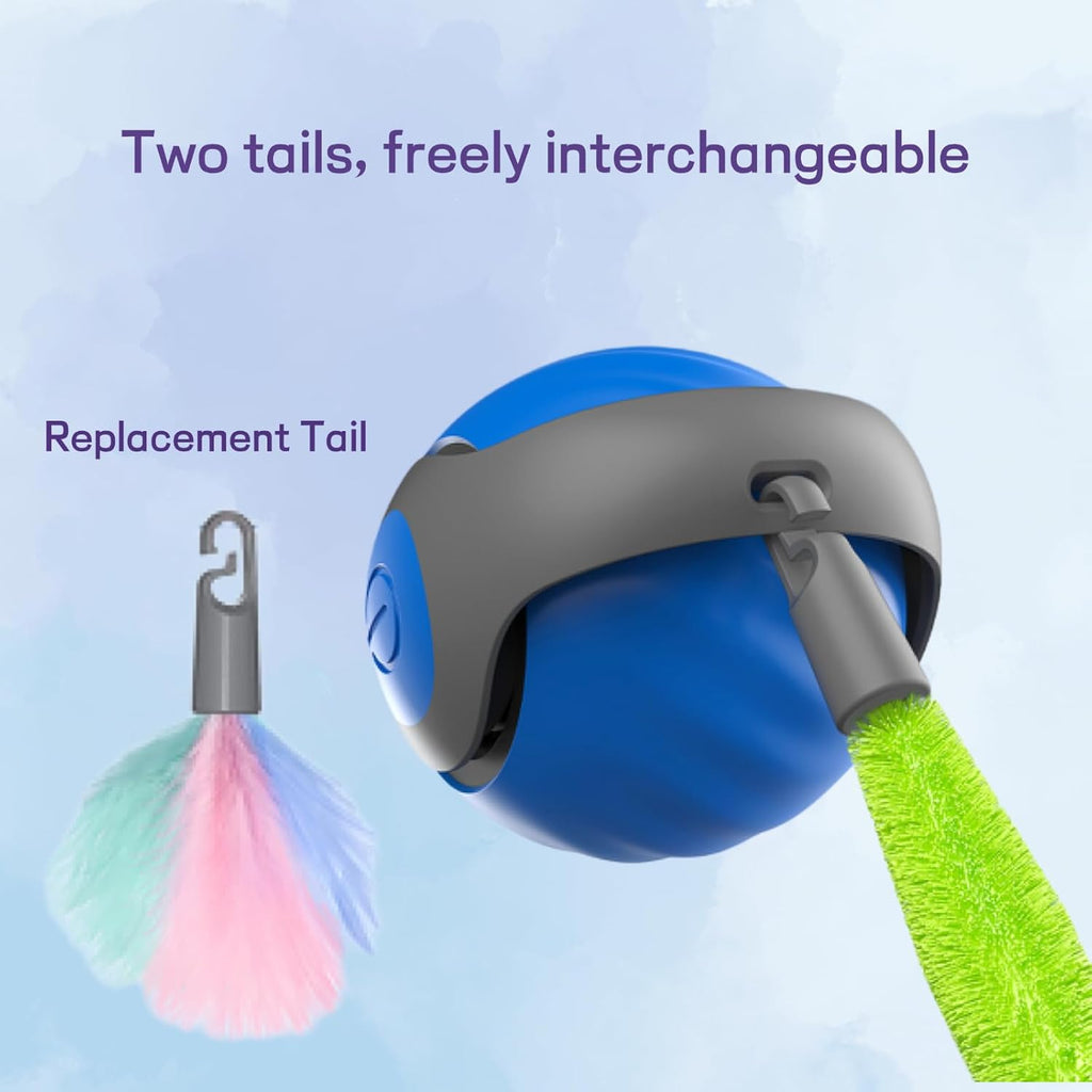 Interactive Auto Rolling Cat Toy Ball