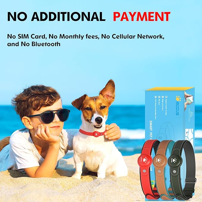 Pet Smart Collar GPS with Real-Time Location (Only IOS)