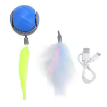 Interactive Auto Rolling Cat Toy Ball